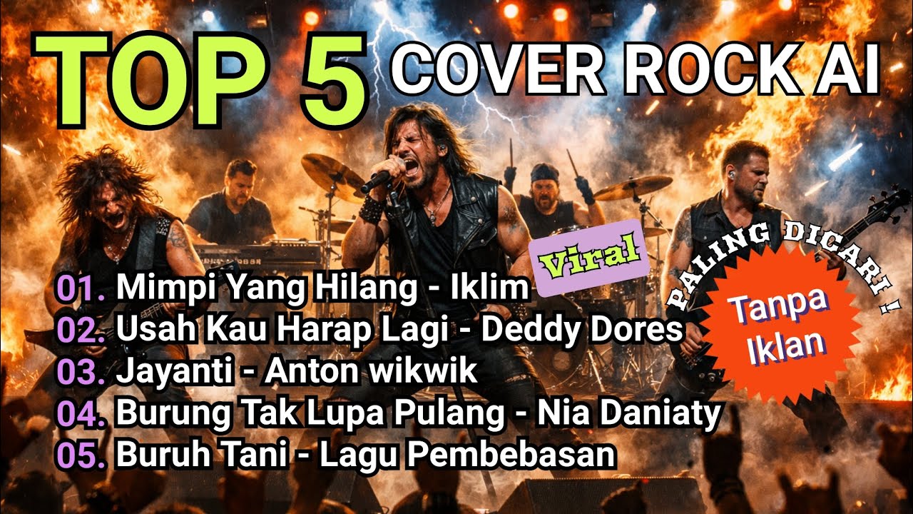 TOP 5 SPOTIFY COVER ROCK 2026 - LAGU HITS VIRAL TIKTOK 2026 - LAGU COVER ROCK INDO TERBARU - IKLIM