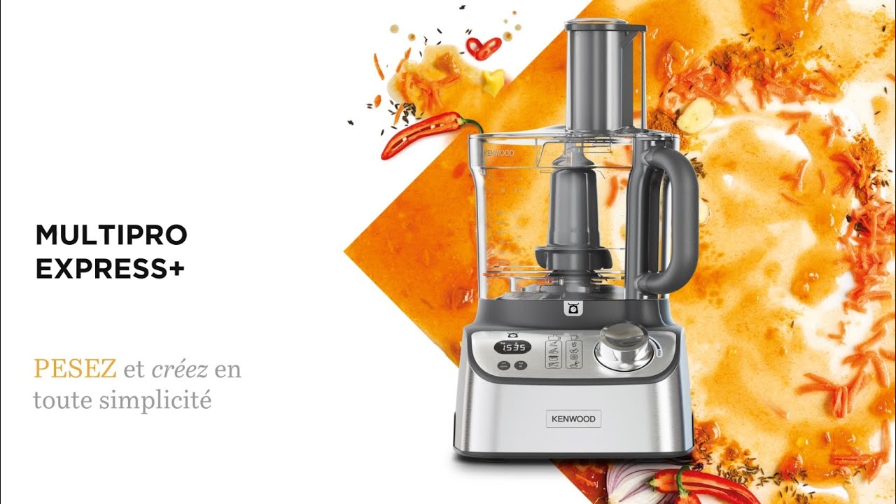 Pr&eacute;sentation du robot multifonction Multipro Express+ de KENWOOD
