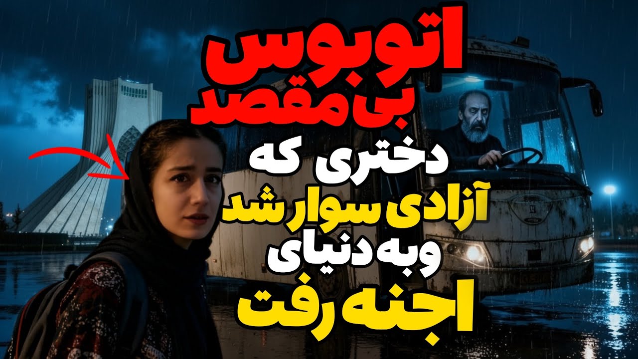داستان ترسناک:اتوبوس بی مقصد | دختری که آزادی سوارشد و به دنیای اجنه رفت