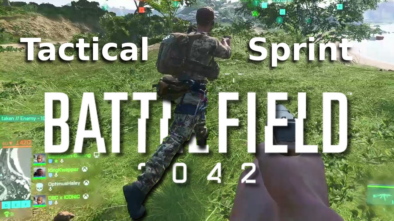 How it feels to Tactical Sprint in Battlefield 2042 Beta
