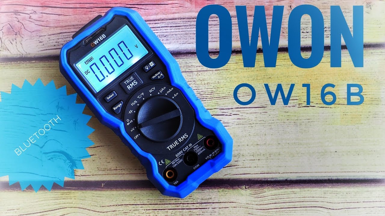 Мультиметр с беспроводной передачей данных - Owon OW16B