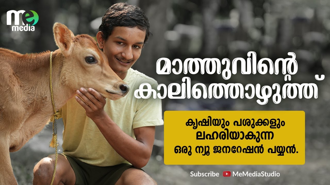 കൃഷിയും പശുക്കളും ലഹരിയാക്കുന്ന ഒരു ന്യൂ ജനറേഷൻ പയ്യൻ | Mathew Benny | Me Stories:10 | ME MEDIA