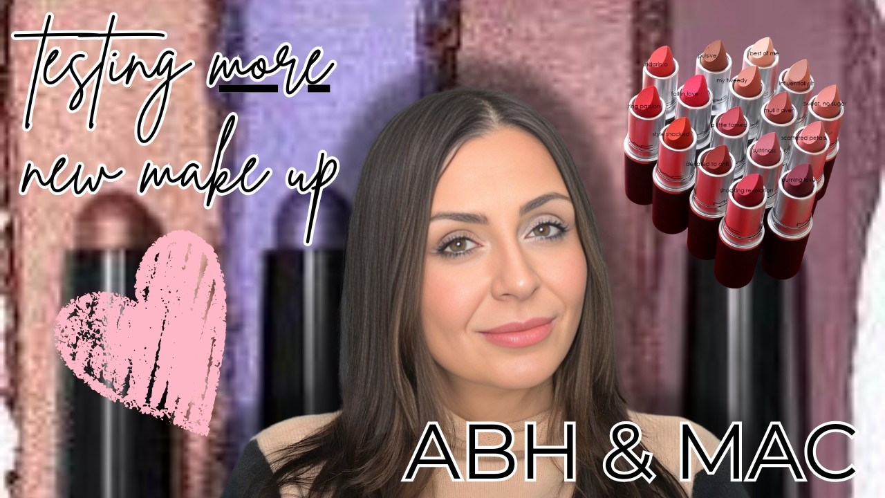 NEW ABH Glidr Eyeshadow Sticks and MAC Powder Kiss Lipsticks!! Do we have these already?