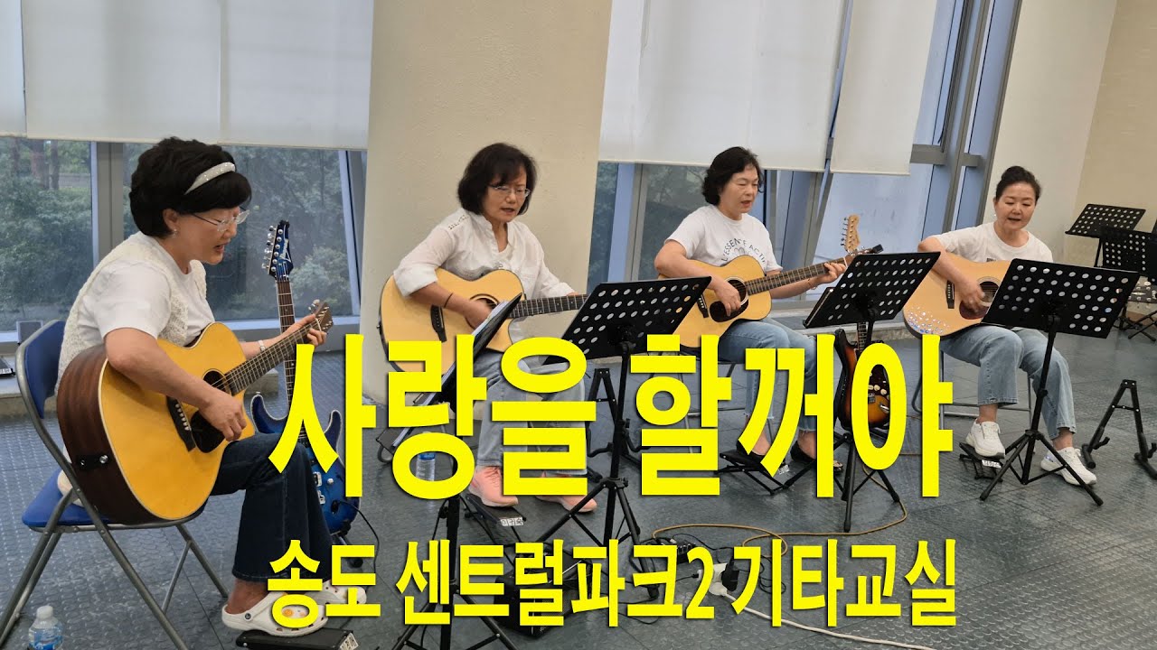 사랑을 할꺼야(녹색지대) - 센팍2기타