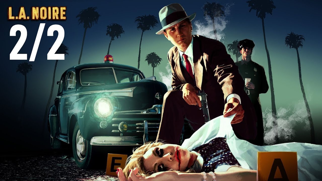 L.A. Noire 2/2 &ndash; All Cutscenes (Game Movie) 1080p HD