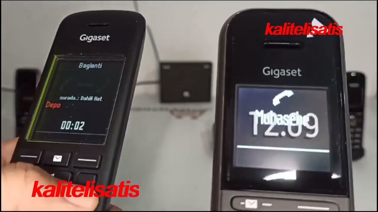 Gigaset Analog &IP 5 Dahili Dect Telsiz Kablosuz Telefon Santrali C530- Comfort 550-C575-CL390-AS690