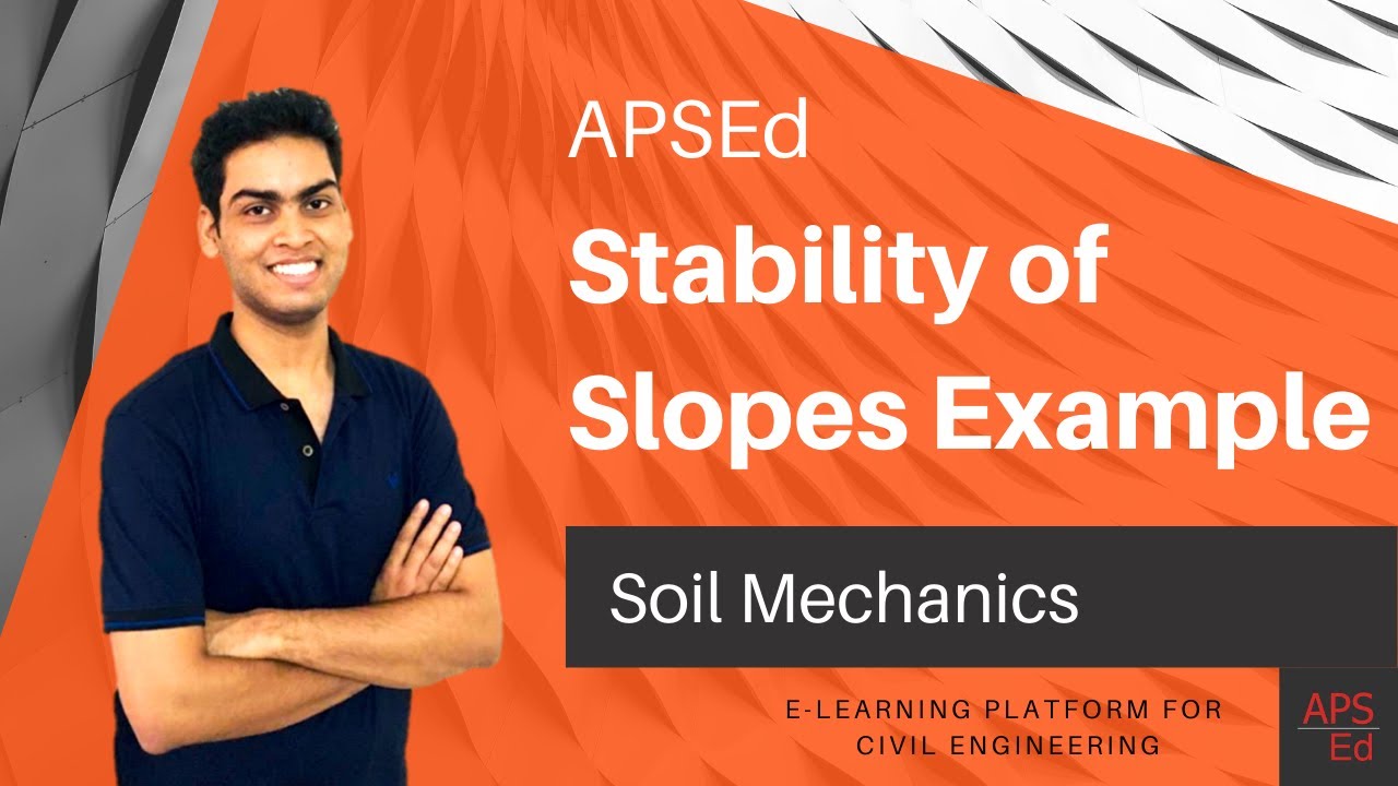 Stability of Slopes Analysis Solved Examples | Soil Mechanics