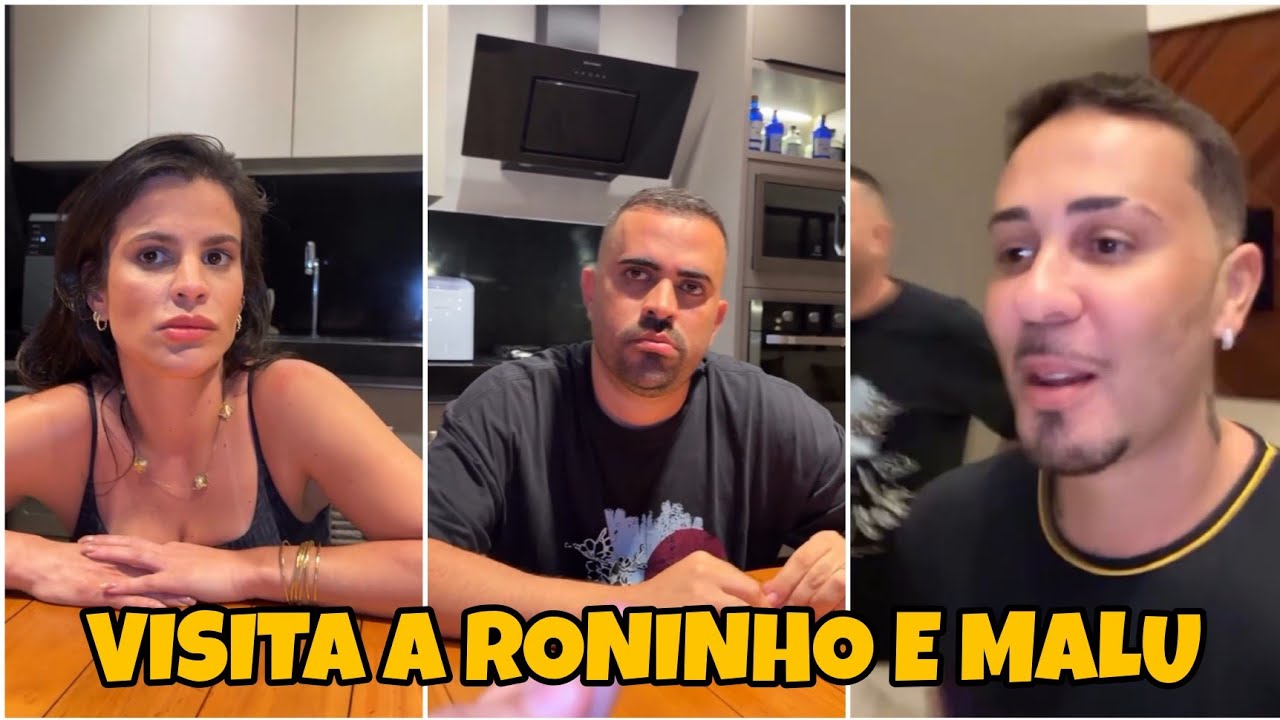 ✅ CARLINHOS VISITA RONINHO E MALU