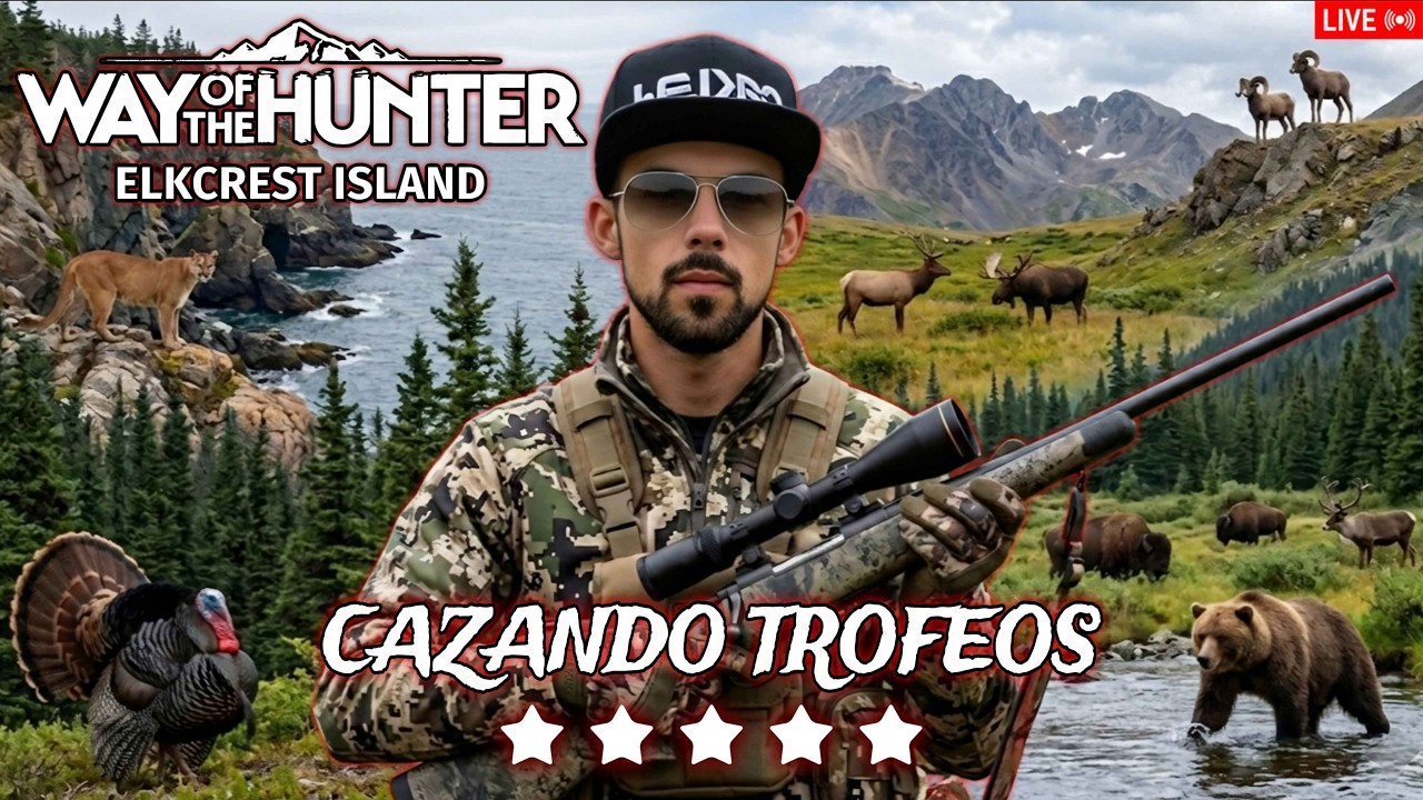 🔴🇪🇸🔴🫎ELKCREST ISLAND: El Santuario de los Grandes Trofeos-WAY OF THE HUNTER🌲