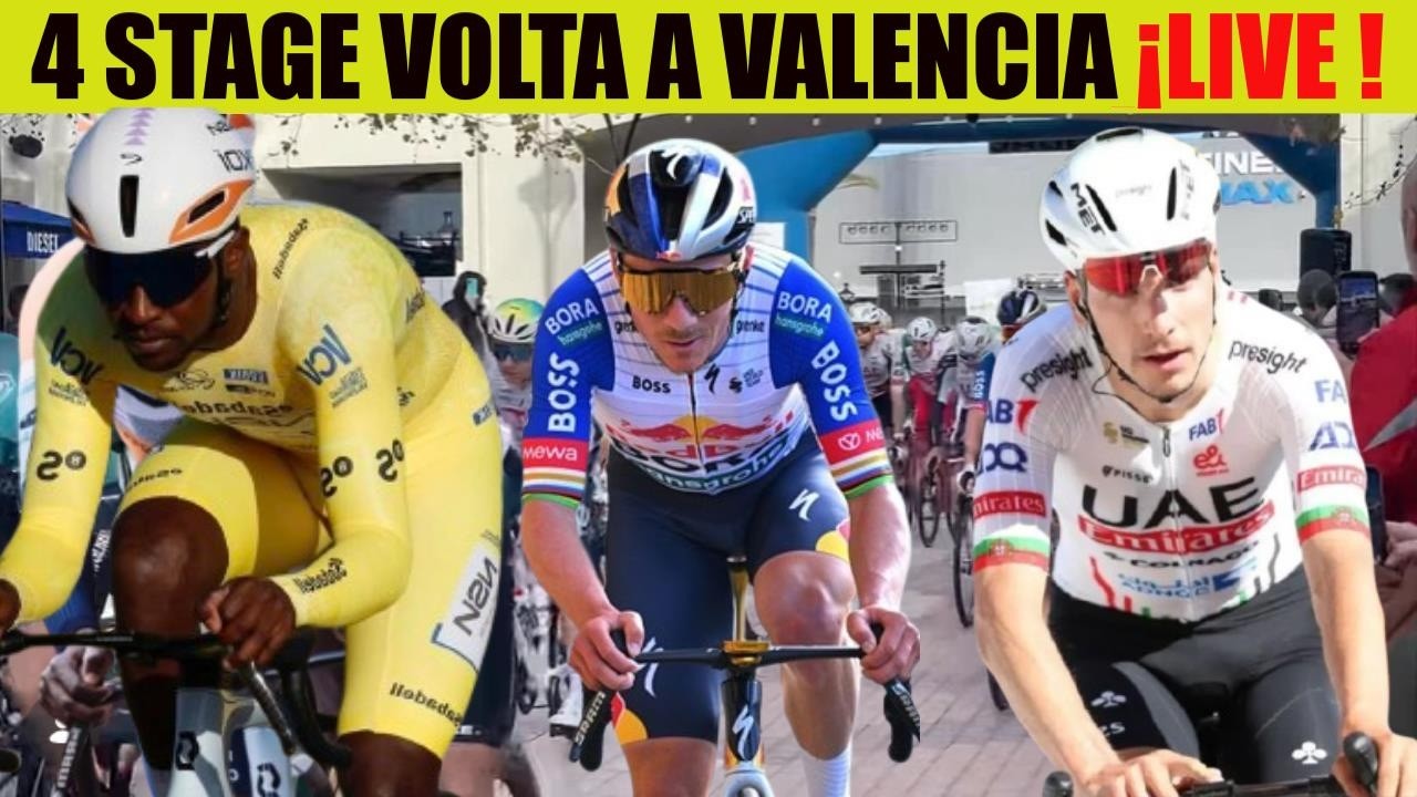 4 STAGE VOLTA A LA COMUNITAT VALENCIANA 2026 LIVE EN VIVO