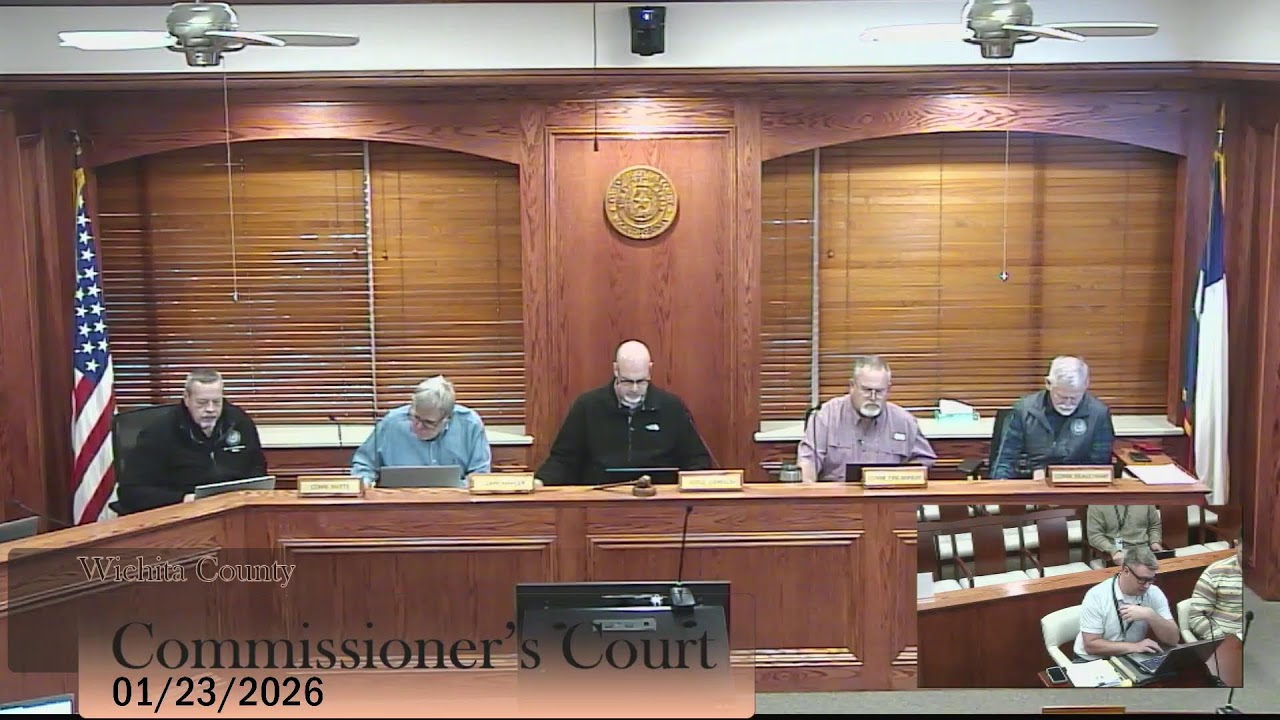 Commissioner's Court  1/23/2026
