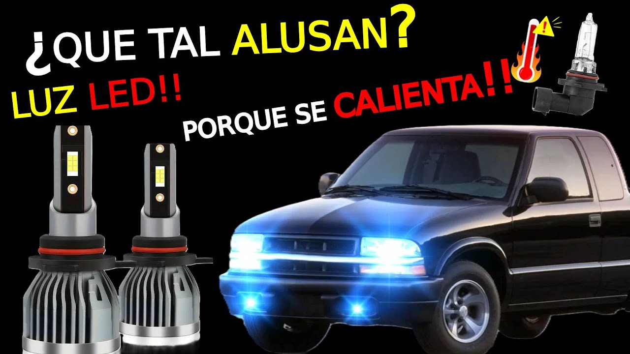 LUZ LED 9005 9006 PARA CHEVROLET S10 | FAROS LED | COMO CAMBIAR LUZ ALOGENA POR LED | @ALEXGARAGE.