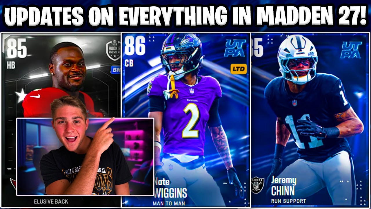 ОБНОВЛЕНИЯ ПО ВСЕМУ MADDEN 27! ОТСУТСТВУЮЩИЕ НАГРАДЫ ЗА КРОССОВЕРЫ, ПРЕДВАРИТЕЛЬНЫЙ ДОСТУП И МНОГ...
