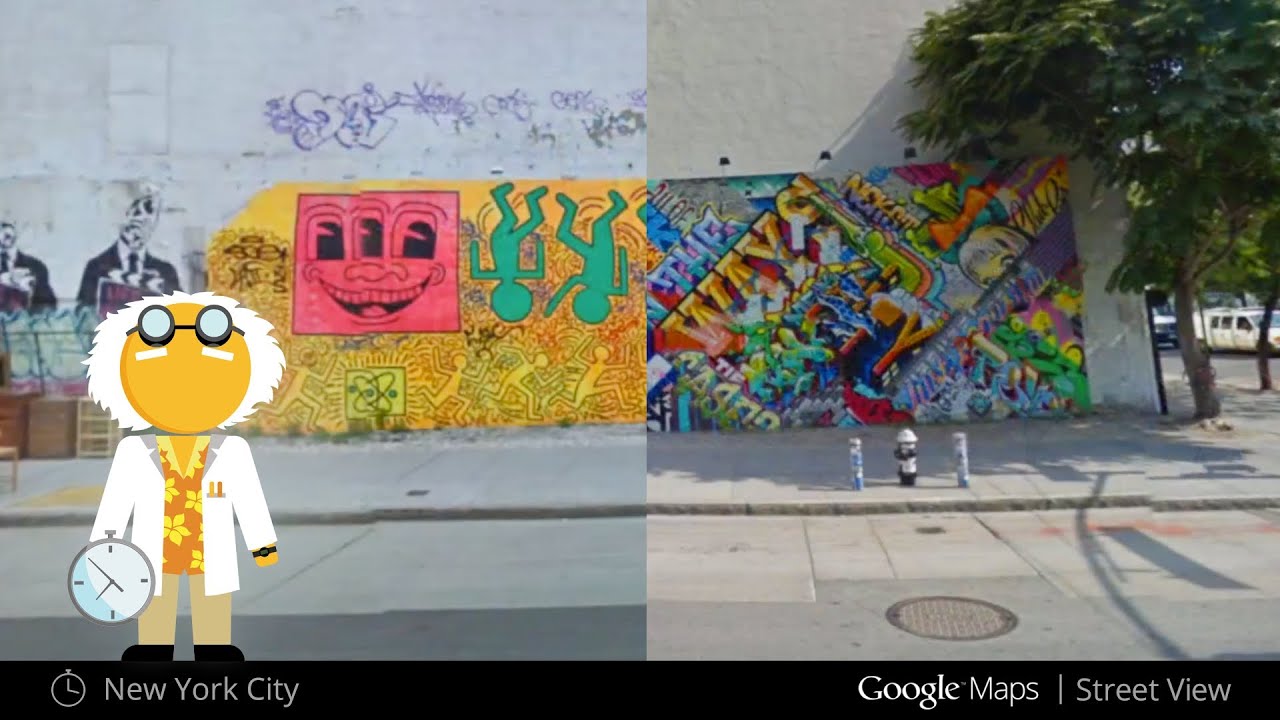 Go back in time with Street View