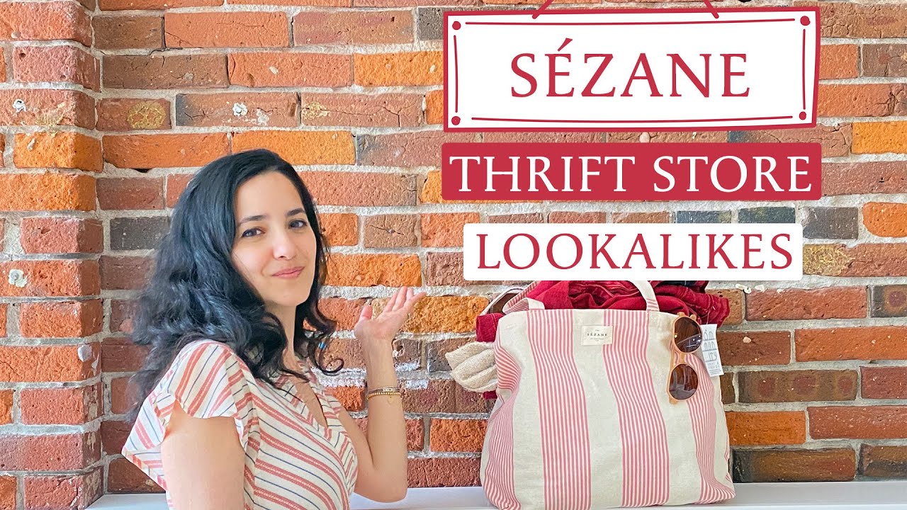 S&eacute;zane Lookbook: Thrift with me
