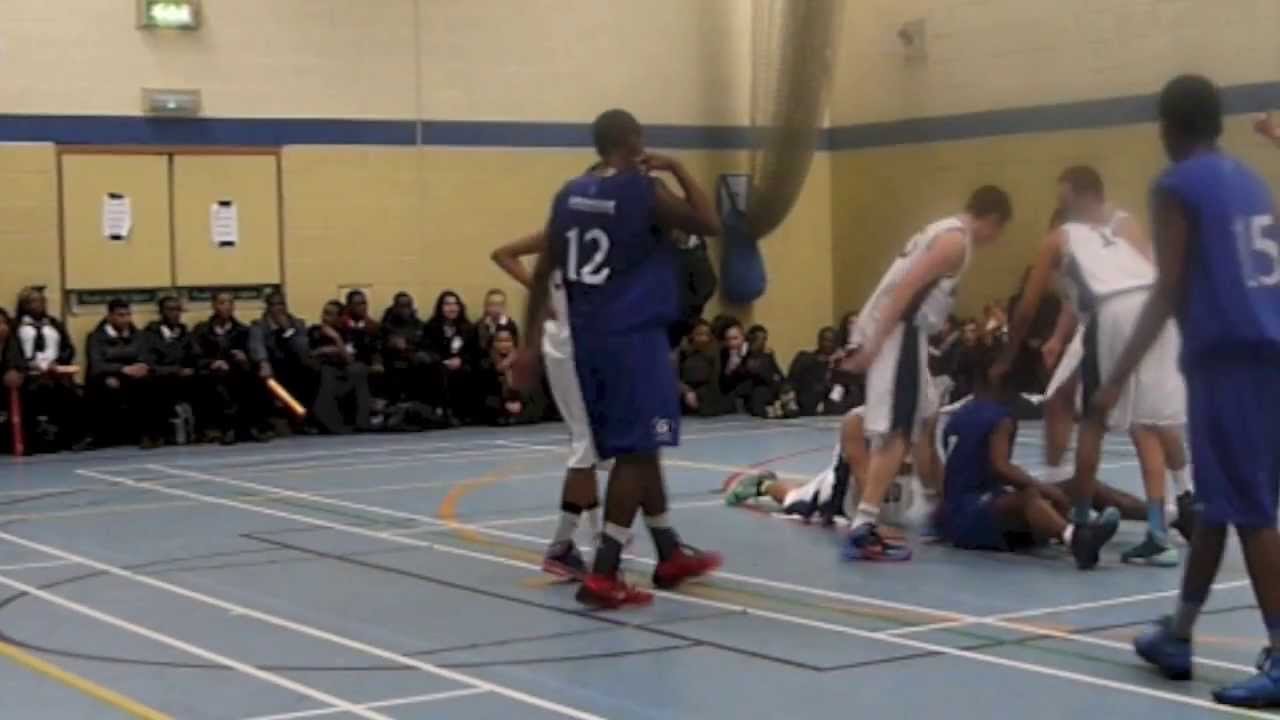 Harrow High Basketball: HHS v Platanos (Jan 2014)