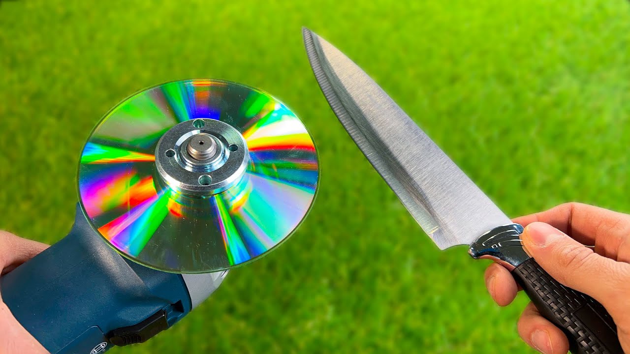 Knife is Like a Razor in 1 Minute! 4 Amazing Ways to Sharpen a Knife!