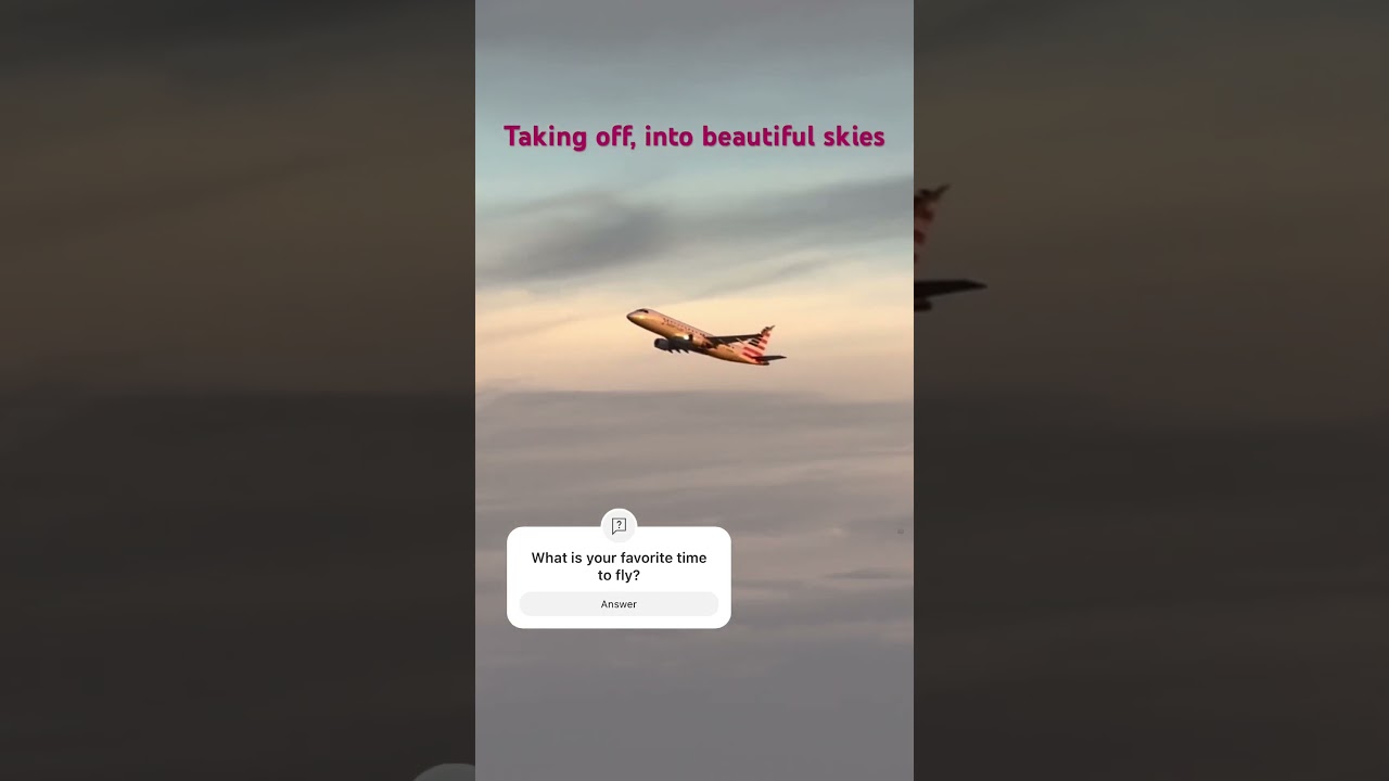 AA morning departure from EVV