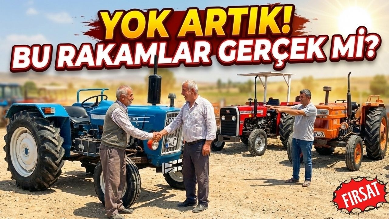 ŞOK OLACAKSINIZ! 200 BİN – 500 BİN TL ARASI EN TEMİZ TRAKTÖRLER! Gizlenen Fiyatlar Açıklandı