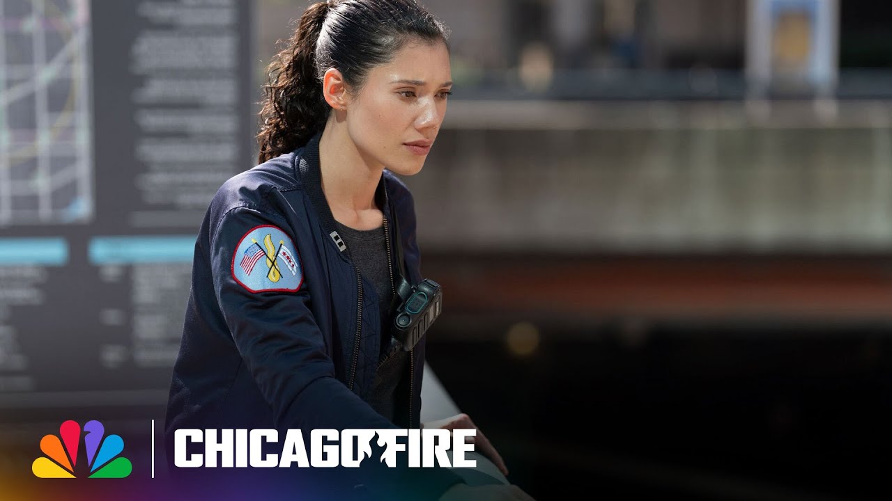 Firefighter Performs Mid-Air Crane Rescue for Critical Patient | Chicago Fire | NBC