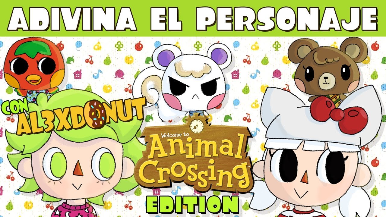 ADIVINA EL PERSONAJE | ANIMAL CROSSING EDITION CON AL3XDONUT | DIBUJANDO CON XP-PEN