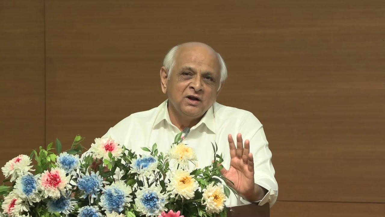 CM launches the book ‘Vishwaguru Srila Prabhupada’ at Gandhinagar