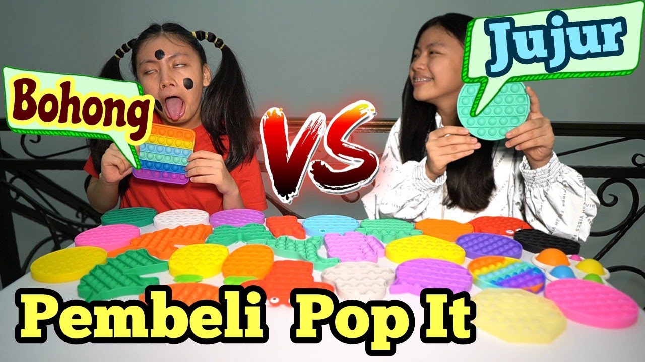 DRAMA PEMBELI POP IT si JUJUR VS si PEMBOHONG !