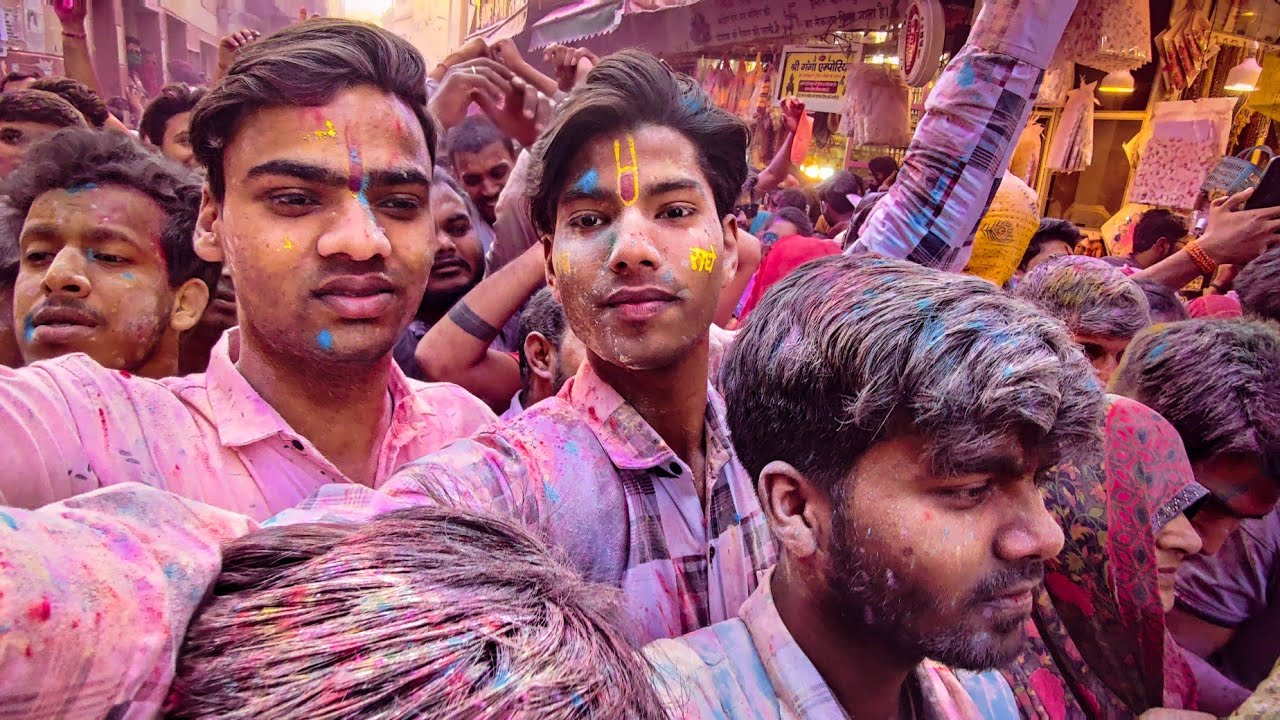 Mathura Vrindavan Ki Holi 😍 || Holi Vlog 2023 😍