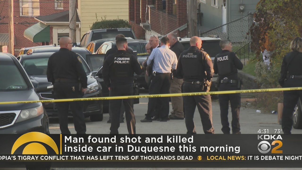 Man found shot to death inside car in Duquesne