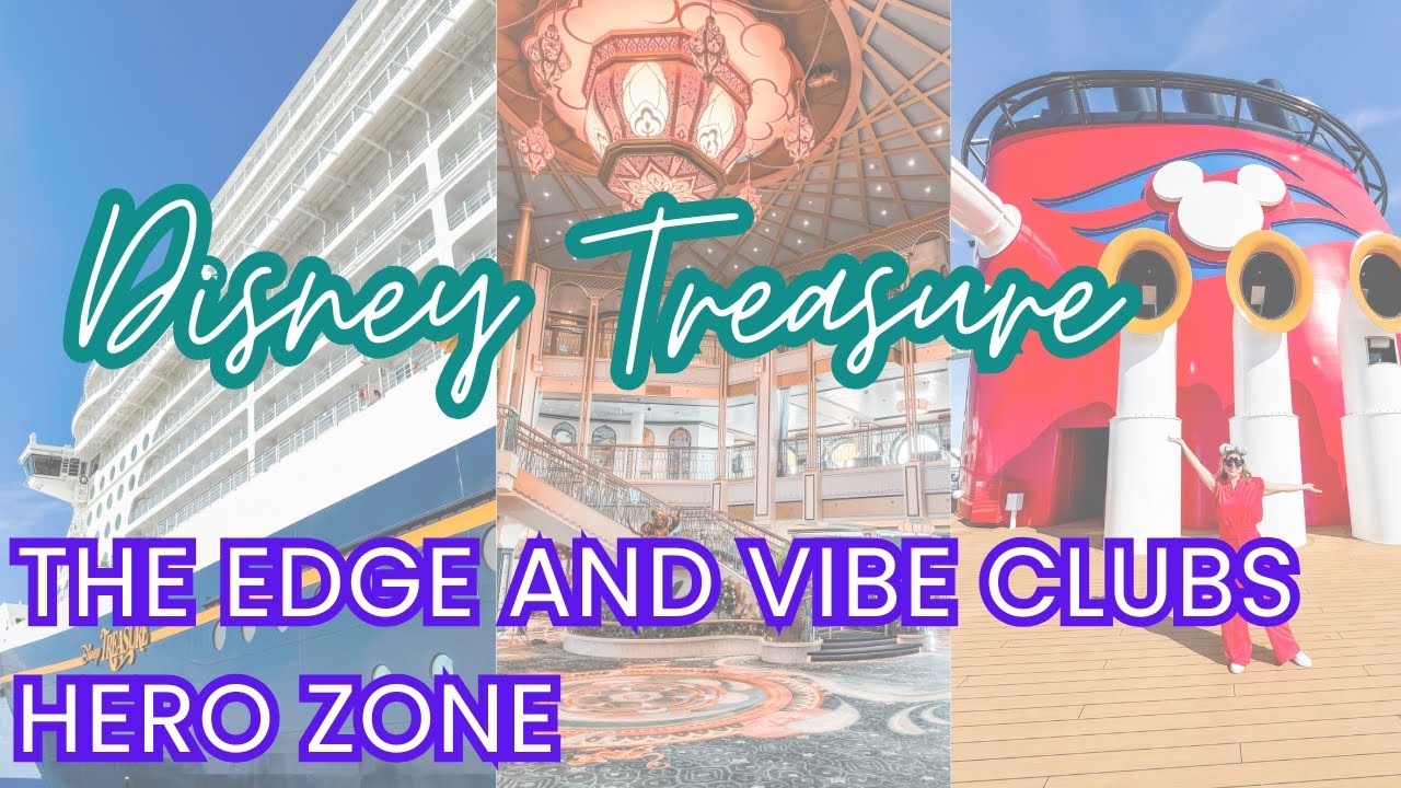 Disney Treasure Tour for Teens & Families: Vibe, Edge, Hero Zone & Incredi-Games Highlights