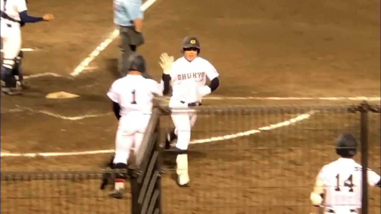 【スーパー1年生】中京学院大中京 小田康一郎 (1年) 国体でライトへ豪快なホームラン 2019/9/30 茨城国体 履正社戦
