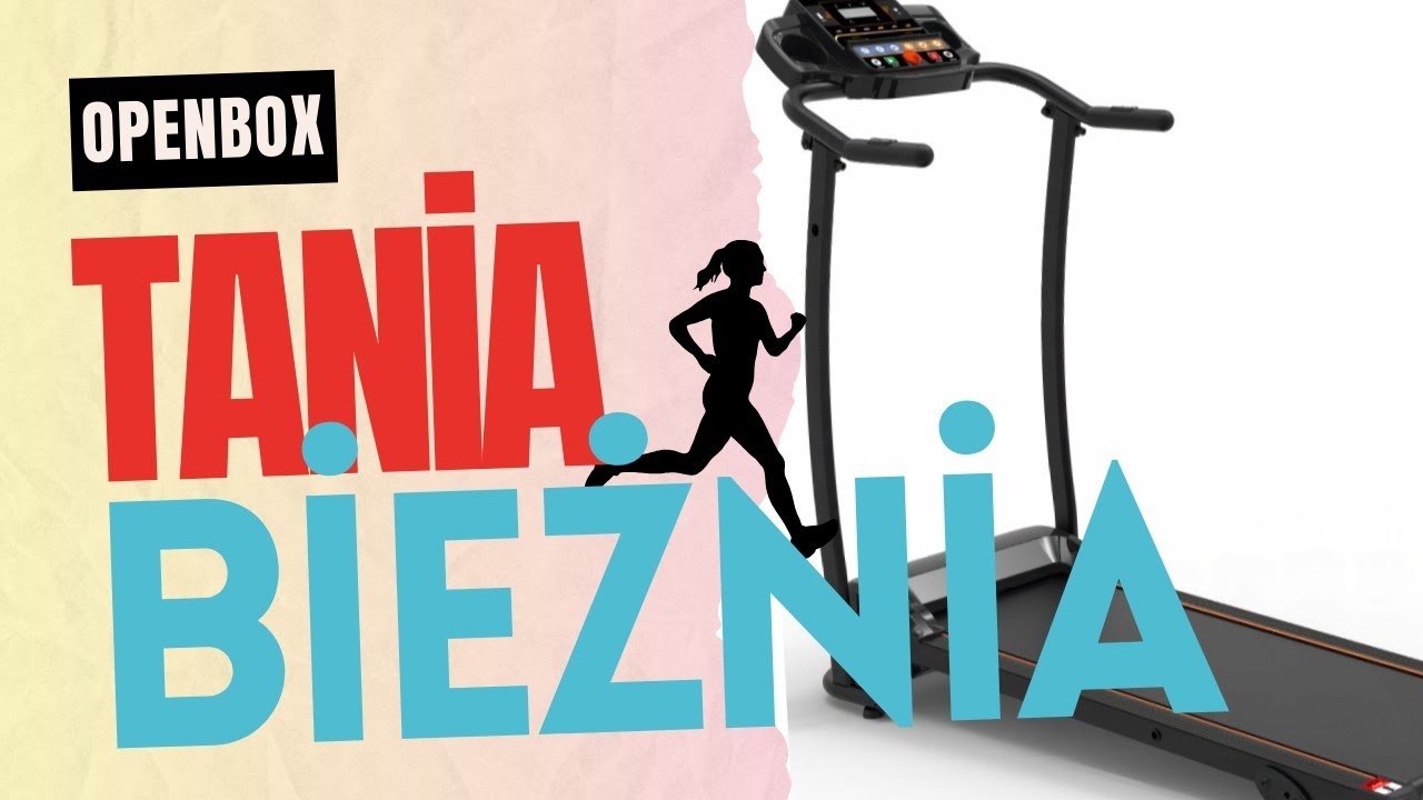 Tania (do 1000 zł) bieżnia domowa elektryczna Prezentacja produktu, HRS T - 150 OPENBOX z allegro