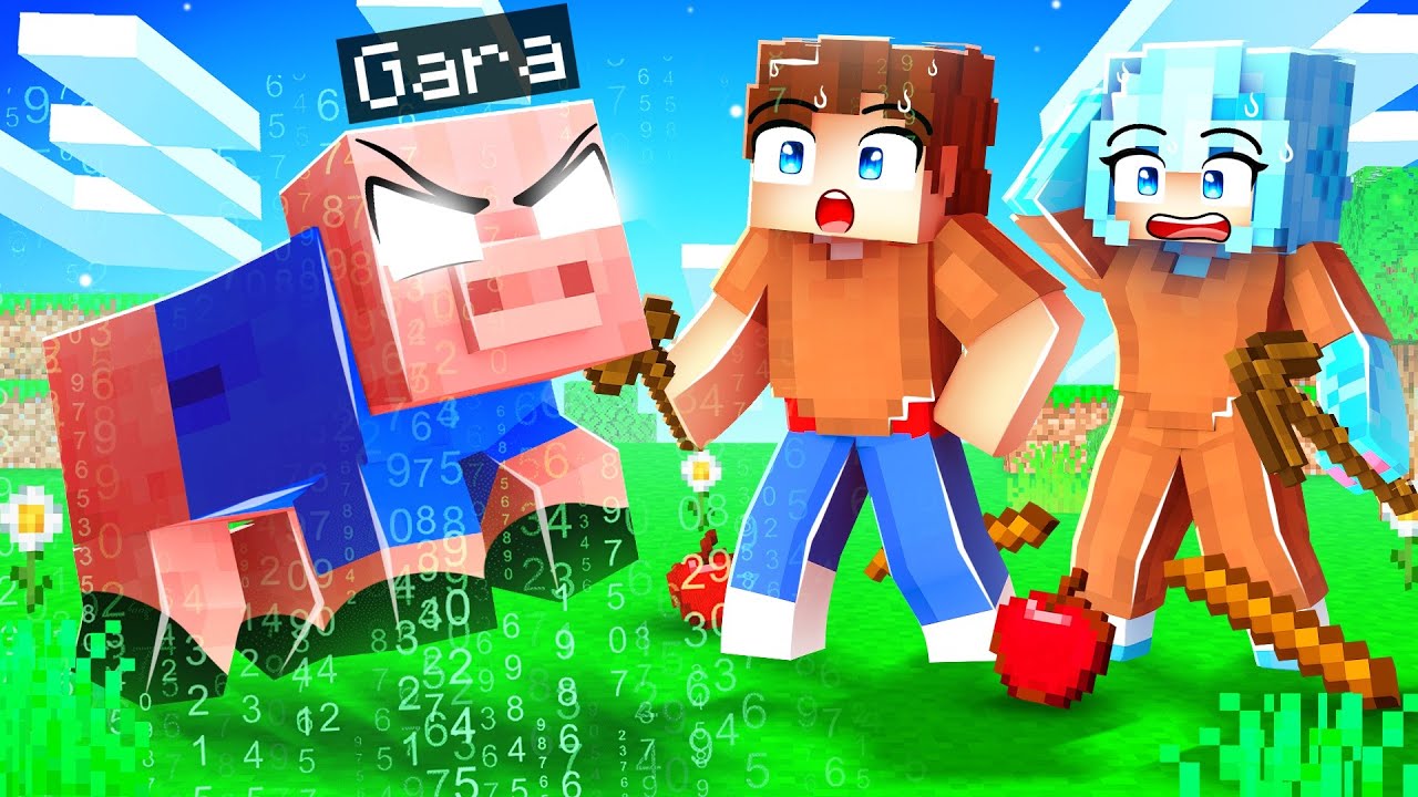 I Pretended to be a PIG Then Used HACKS in Minecraft!