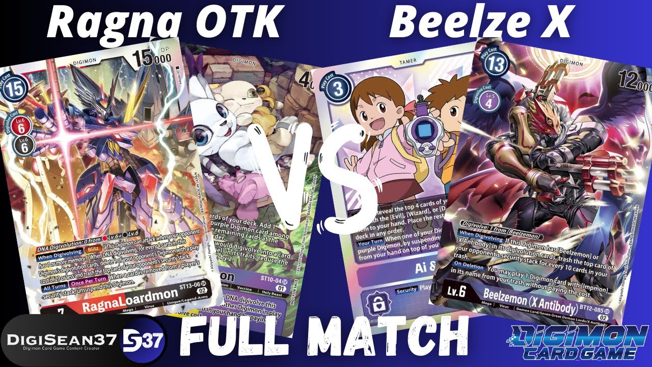 RagnaLoardmon OTK VS Beelzemon | Digimon Card Game | Special Booster Ver.2.0