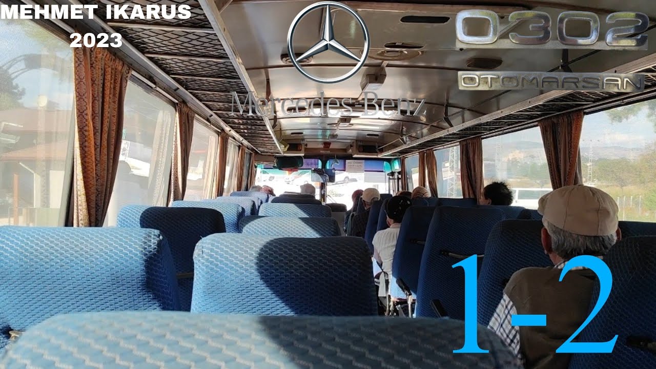 Mercedes-Benz Otomarsan O302|1-2|Merzifon Belediyesi|Seyir Videosu