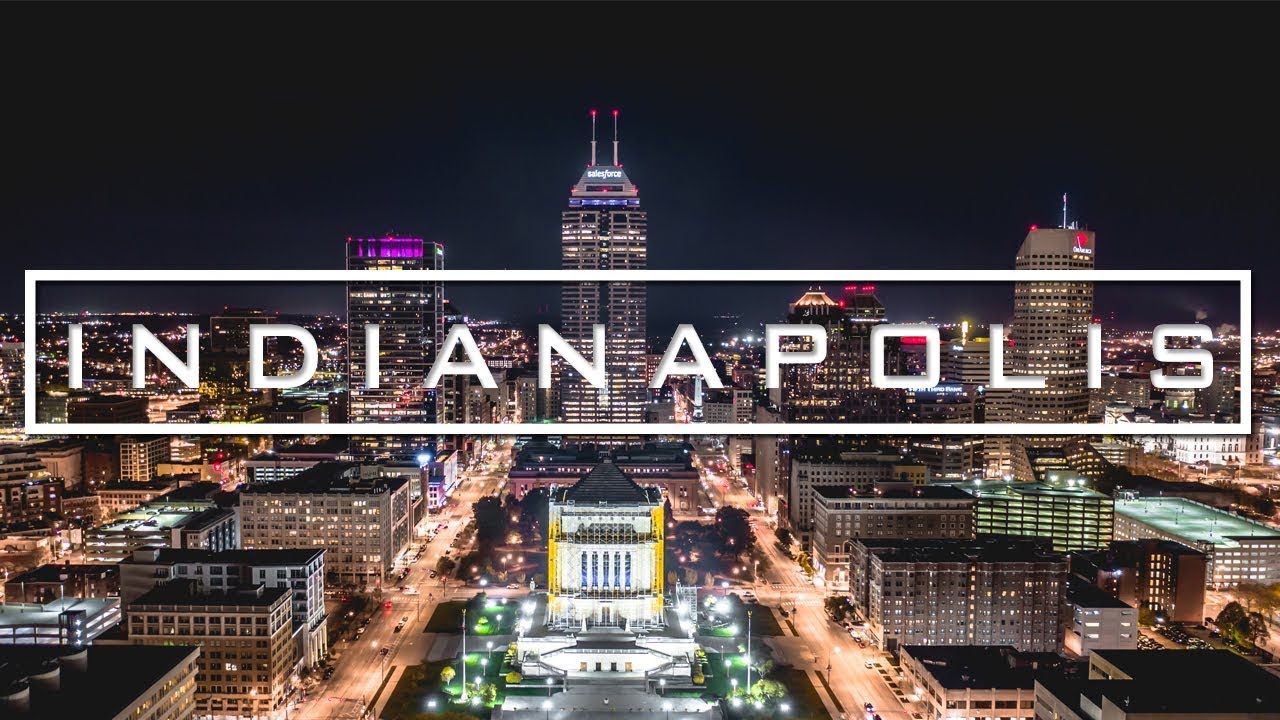 Indianapolis Night Cinematic | 4K