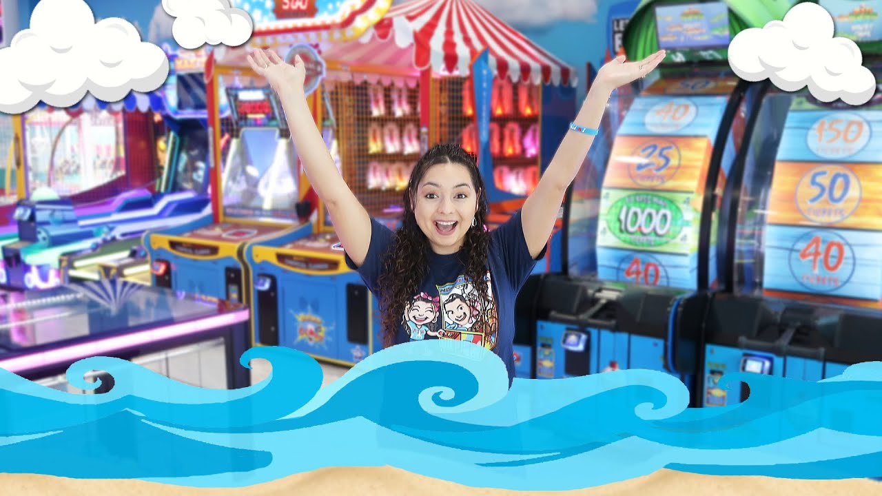 Are we at the beach or an Arcade?