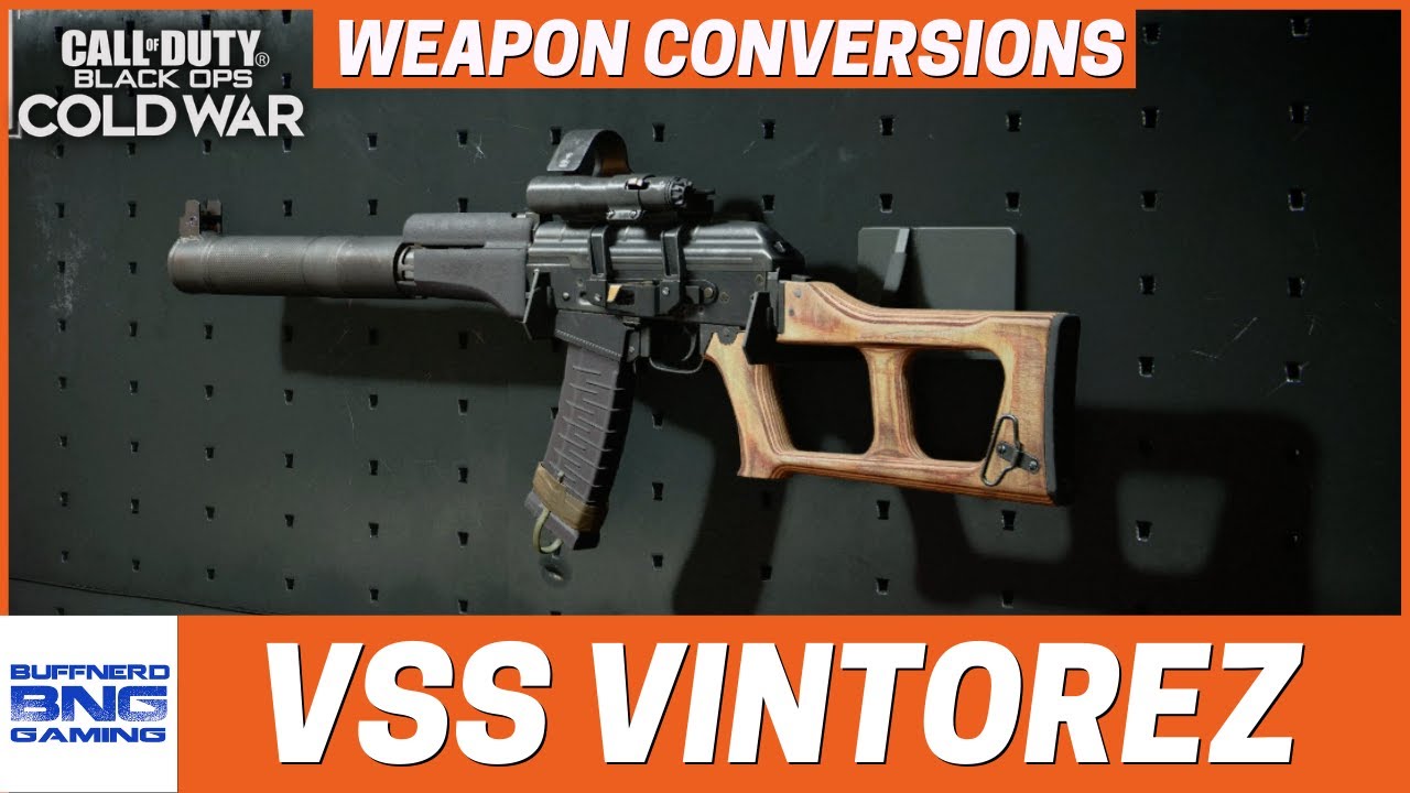 VSS & AS-VAL Weapon Conversions - Call Of Duty Black Ops Cold War