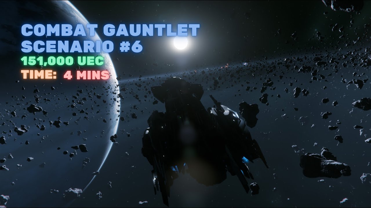 Combat Gauntlet Scenario 6 - Constellation Taurus - 151,000 UEC