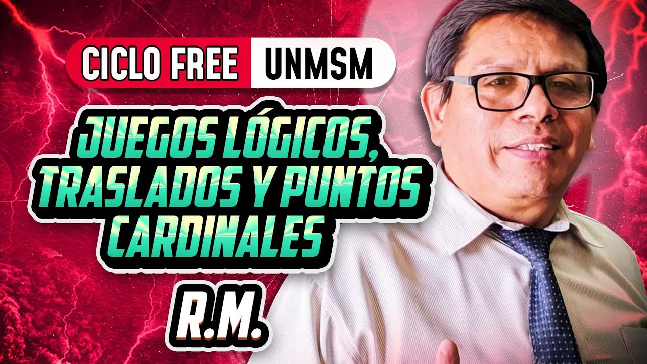 Juegos lógicos, traslados y puntos cardinales 💡 R.M. [CICLO FREE]