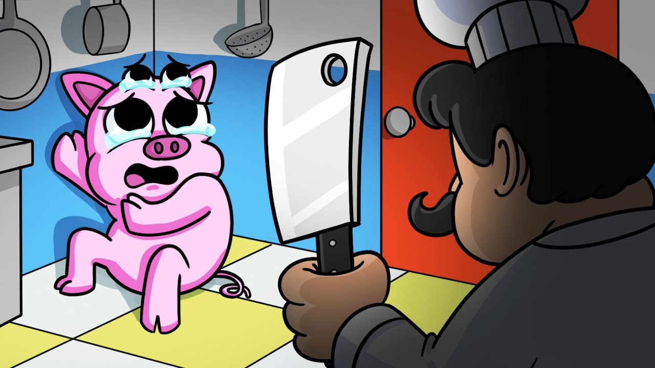 CHEF PIGSTER SAD ORIGIN STORY... (Cartoon Animation)
