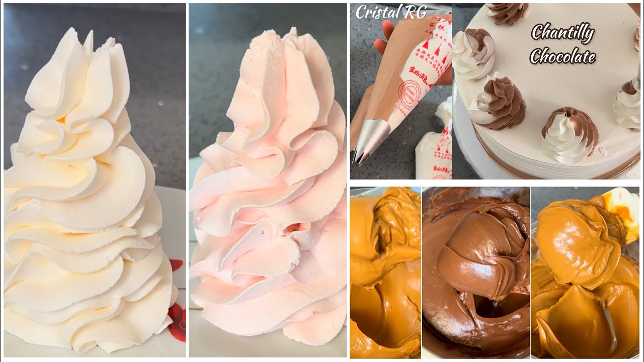 6 Cremas Diferentes para cubrir y rellenar tus pasteles