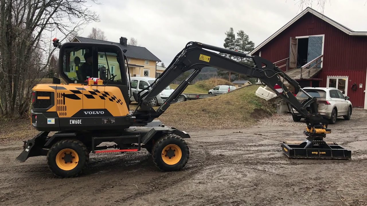 Köp Hjulgrävare Volvo EW60E på Klaravik