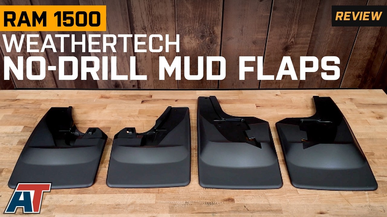 Обзор брызговиков Weathertech без сверления для RAM 2500 2019-2026 годов выпуска