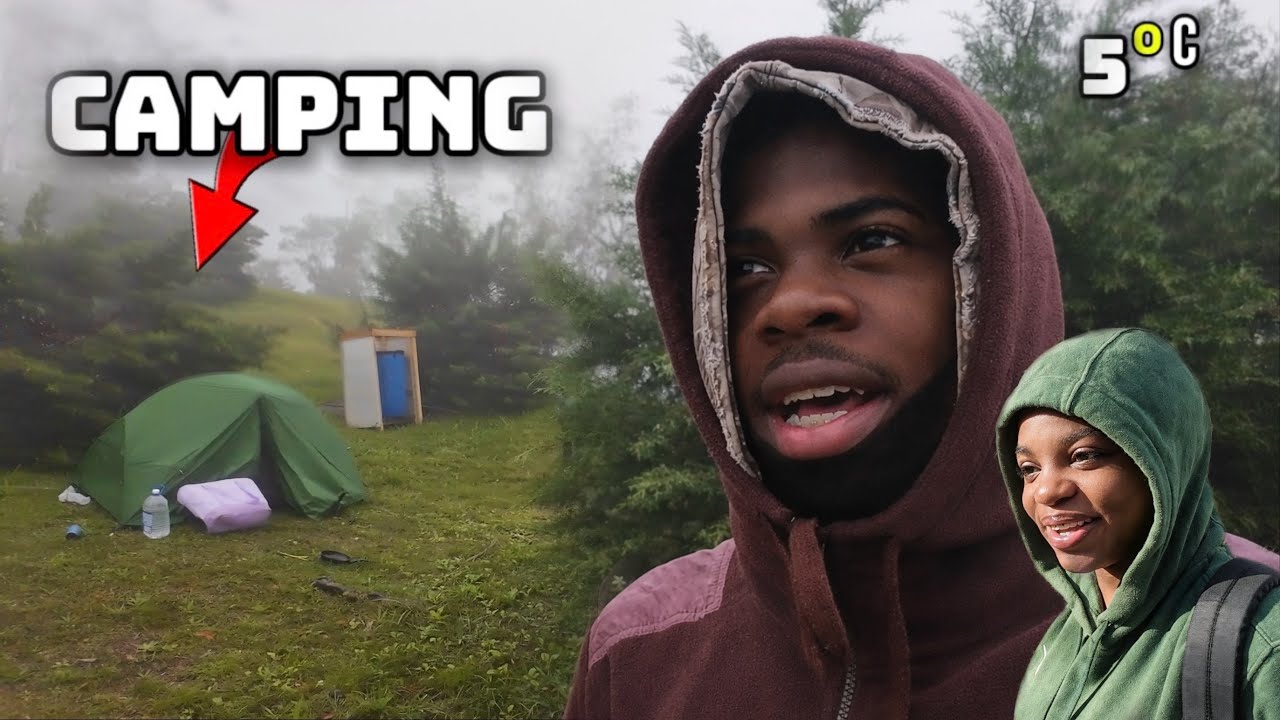 Первый поход с палатками 🏕️ в Холиуэлл || Снаряжение ATEPA спасло нас от холода ❄️