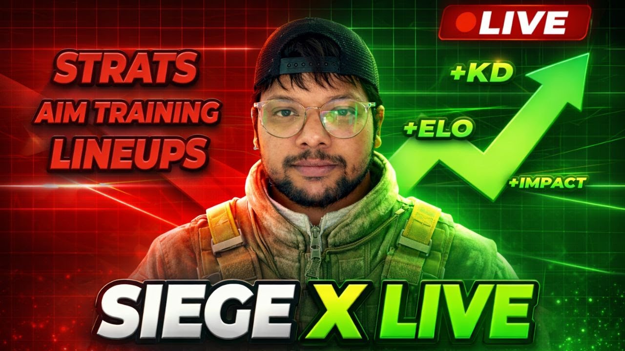 🔴 Siege X Ranked | Insane Clutches & Aggro Play