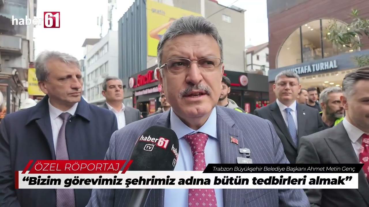 Başkan Genç, Haber61'e konuştu: 