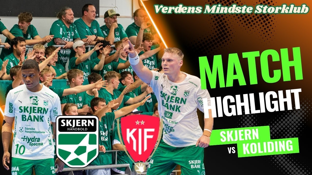 Historic win: Skjern Håndbold vs KIF Kolding