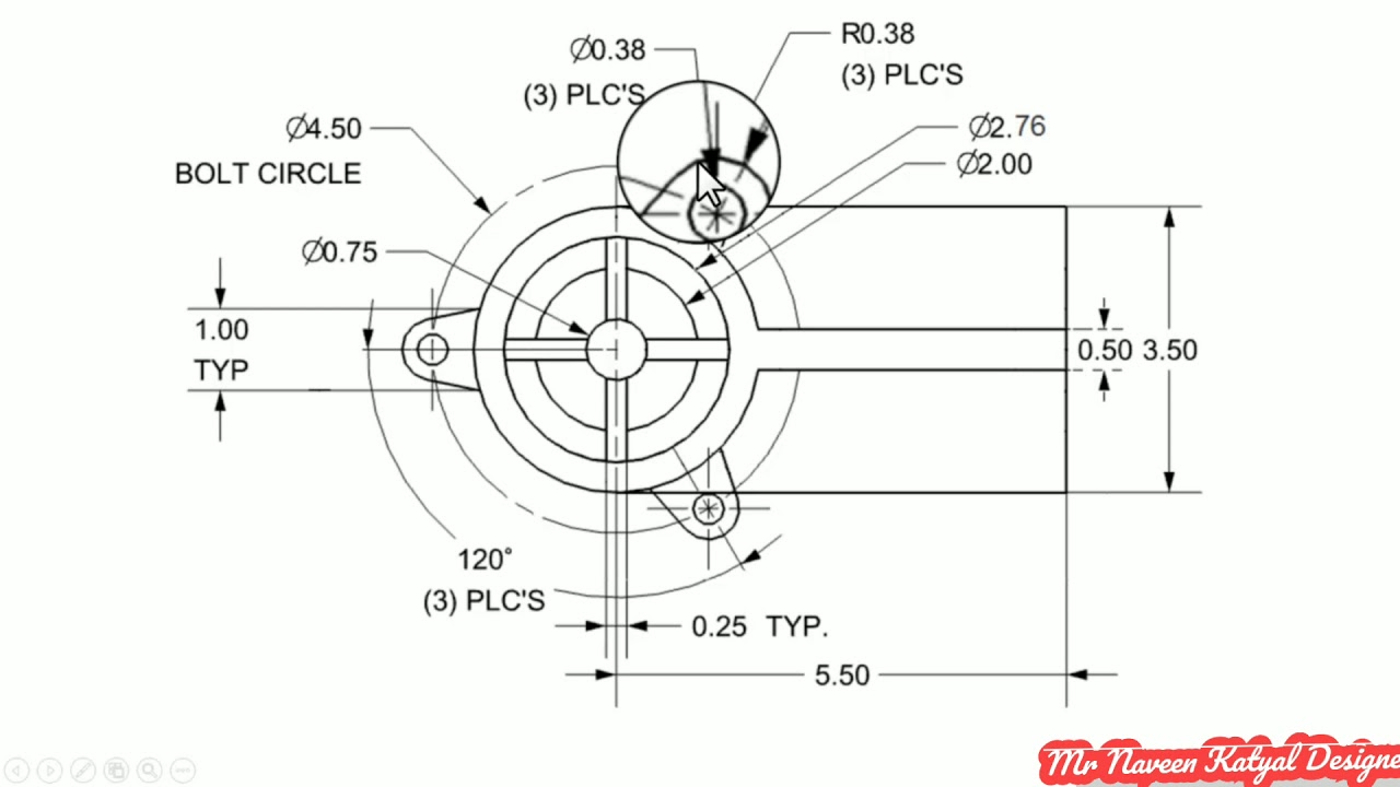 Two dimensional sketching part -03 (Naveen Katyal)