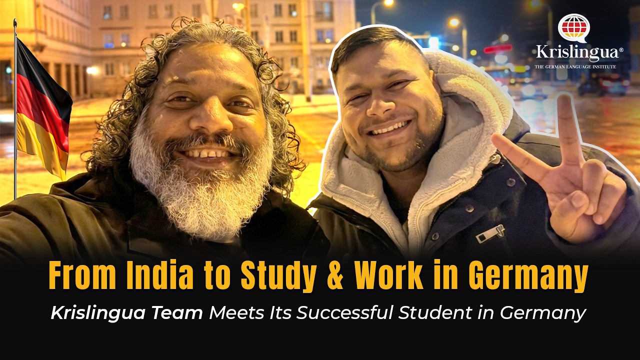Life in Germany |  Dipanshu Interview | Krislingua in Germany